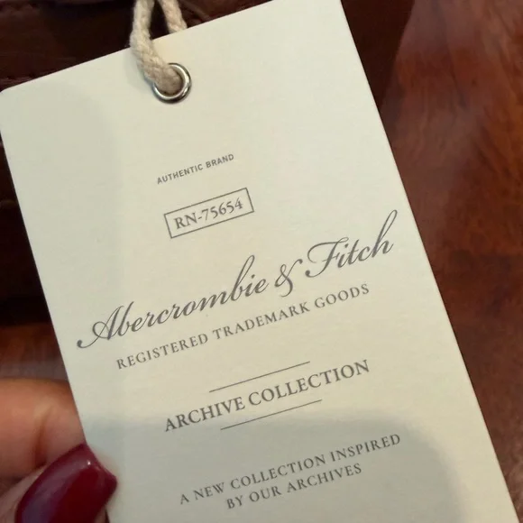 Abercrombie & Fitch Bowler Bag Purse - Picture 7 of 8